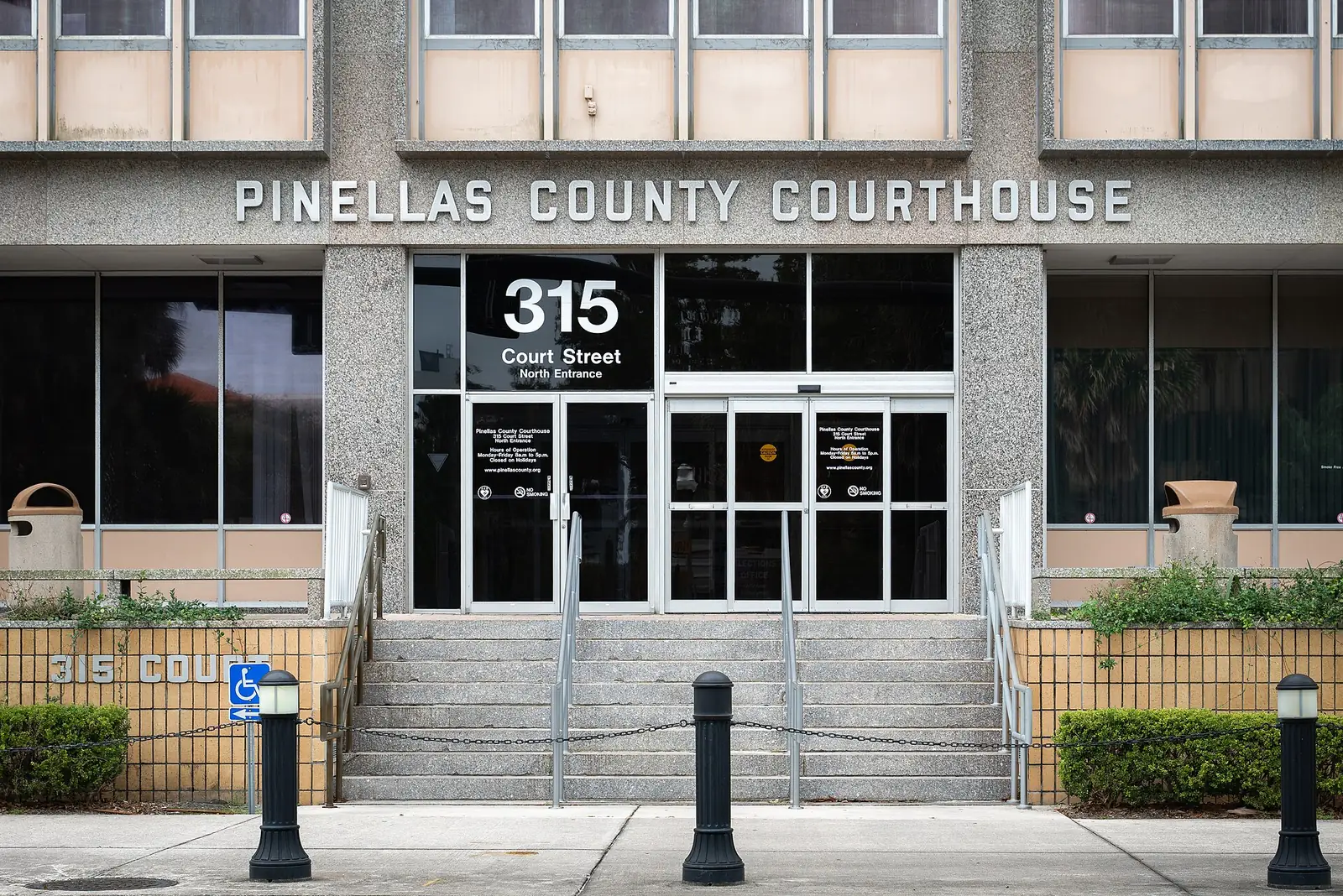 The Pinellas County Courthouse in Clearwater, home to one of the Supervisor of Elections' early voting sites.